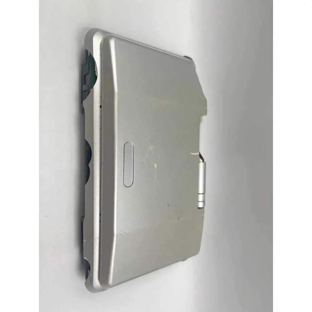 Nintendo DS Original NTR-001 Console - Silver - Broken Hinge For Parts or Repair